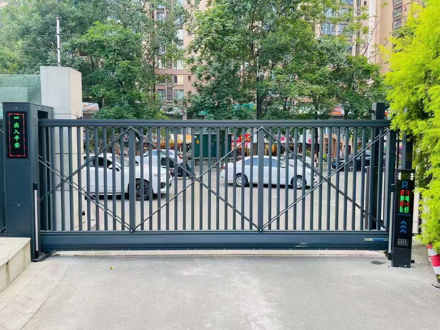 鼓楼区电动伸缩门